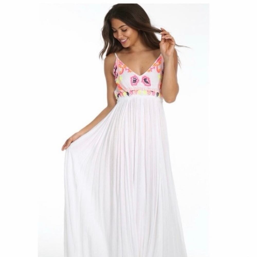 Raga medium emboridered flora maxi
